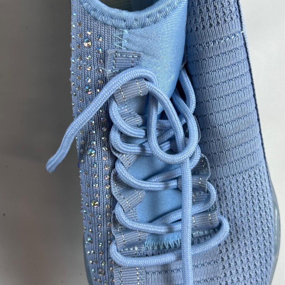 Cuccoo Women's Running‎ Slip In NEW Sz. 10 Light Blue Rhinestone - Picture 11 of 12